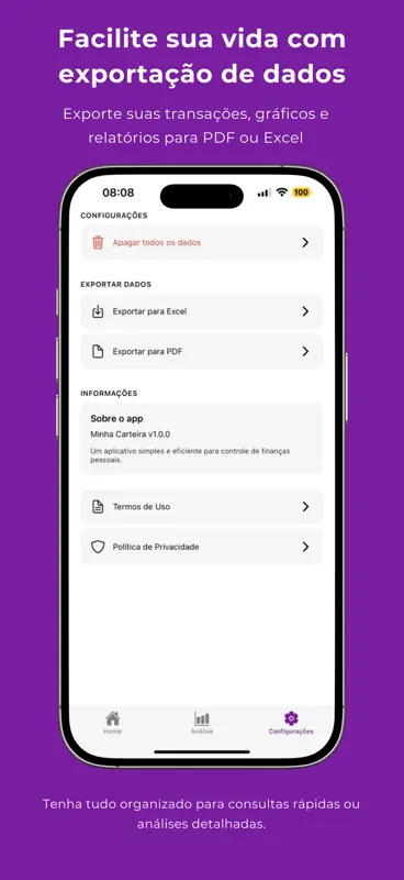 Minha Carteira Financeira screenshot 5 of 7