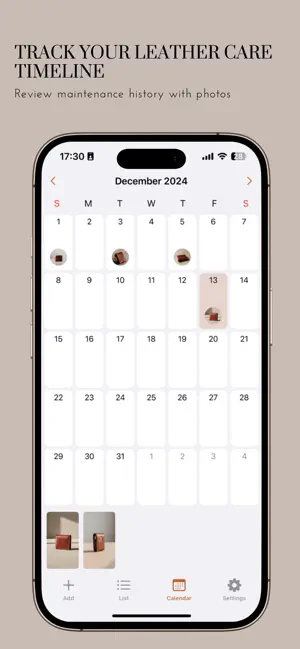 LeatherLog screenshot 3