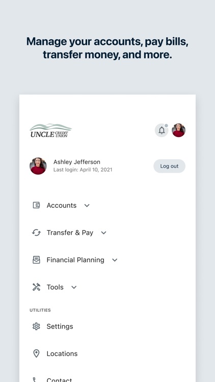 UNCLE Credit Union Mobile screenshot-3