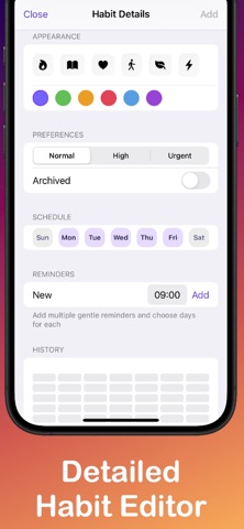 HabitCoach Daily Tracker Screenshot 4 of 5