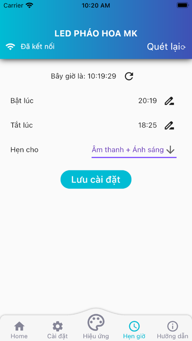 Led pháo hoa Screenshot