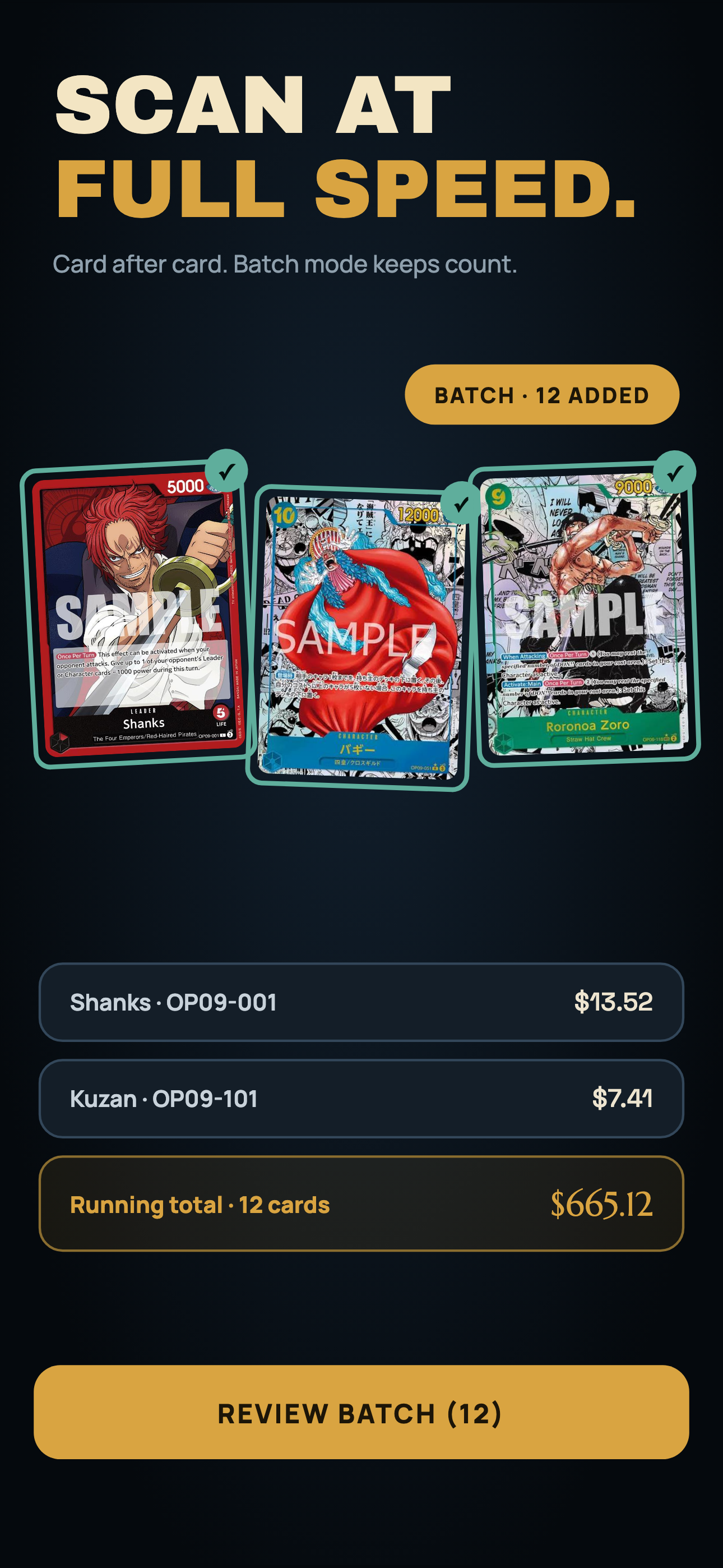 Grandfolio - OPTCG Scanner screenshot 7