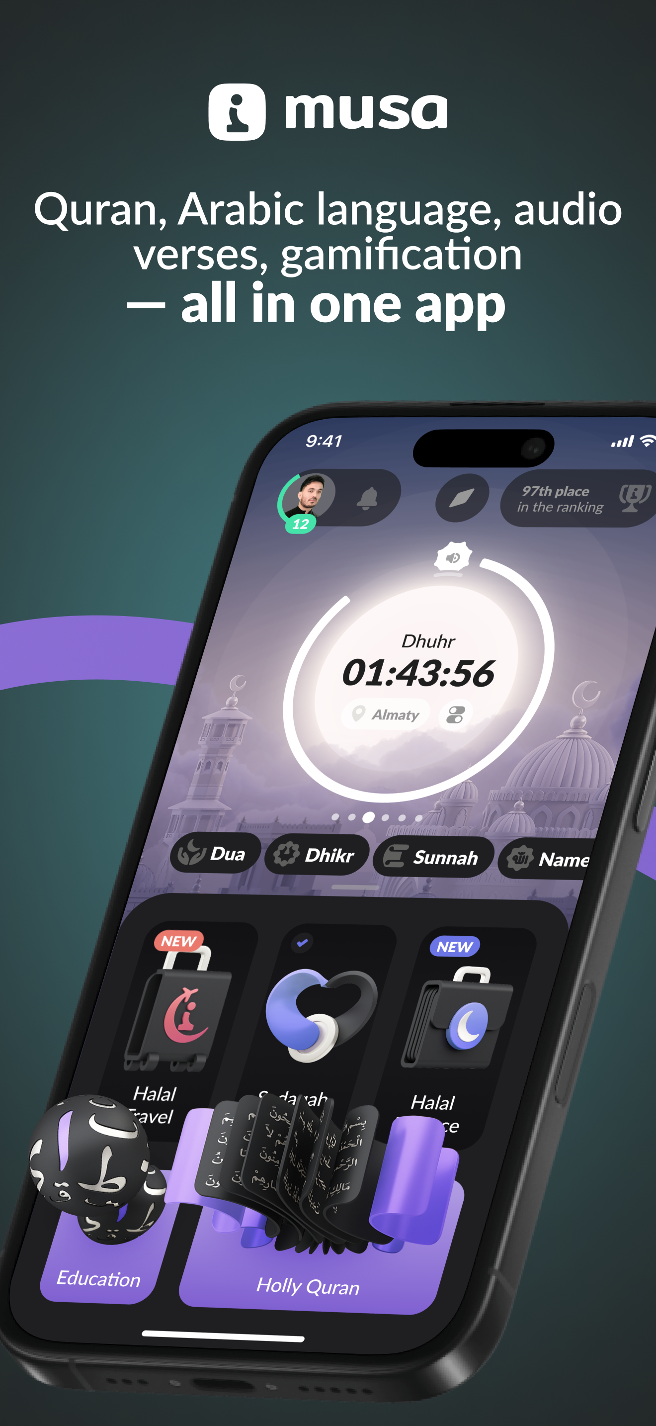 MUSA: Quran & Names of Allah