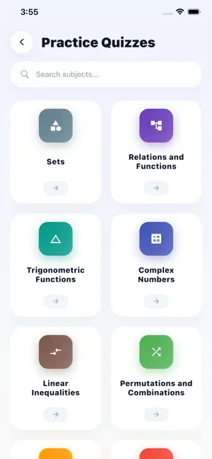 Grade 11 Mathematics Practice screenshot 2