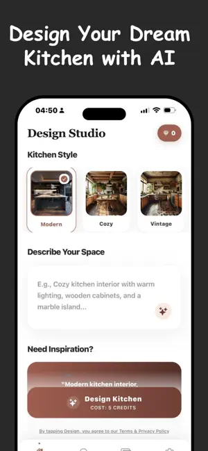 AI Kitchen Island Design Maker screenshot 1