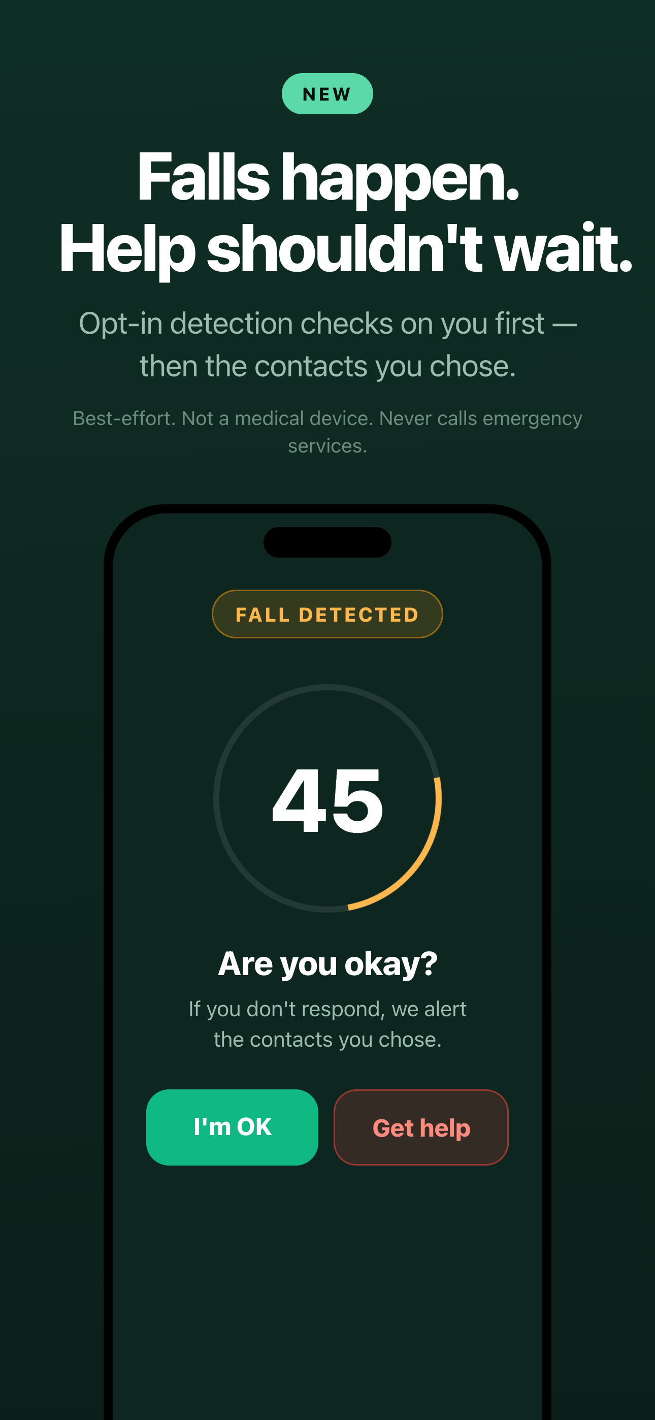 I'm Alive: Daily Check-In screenshot 3