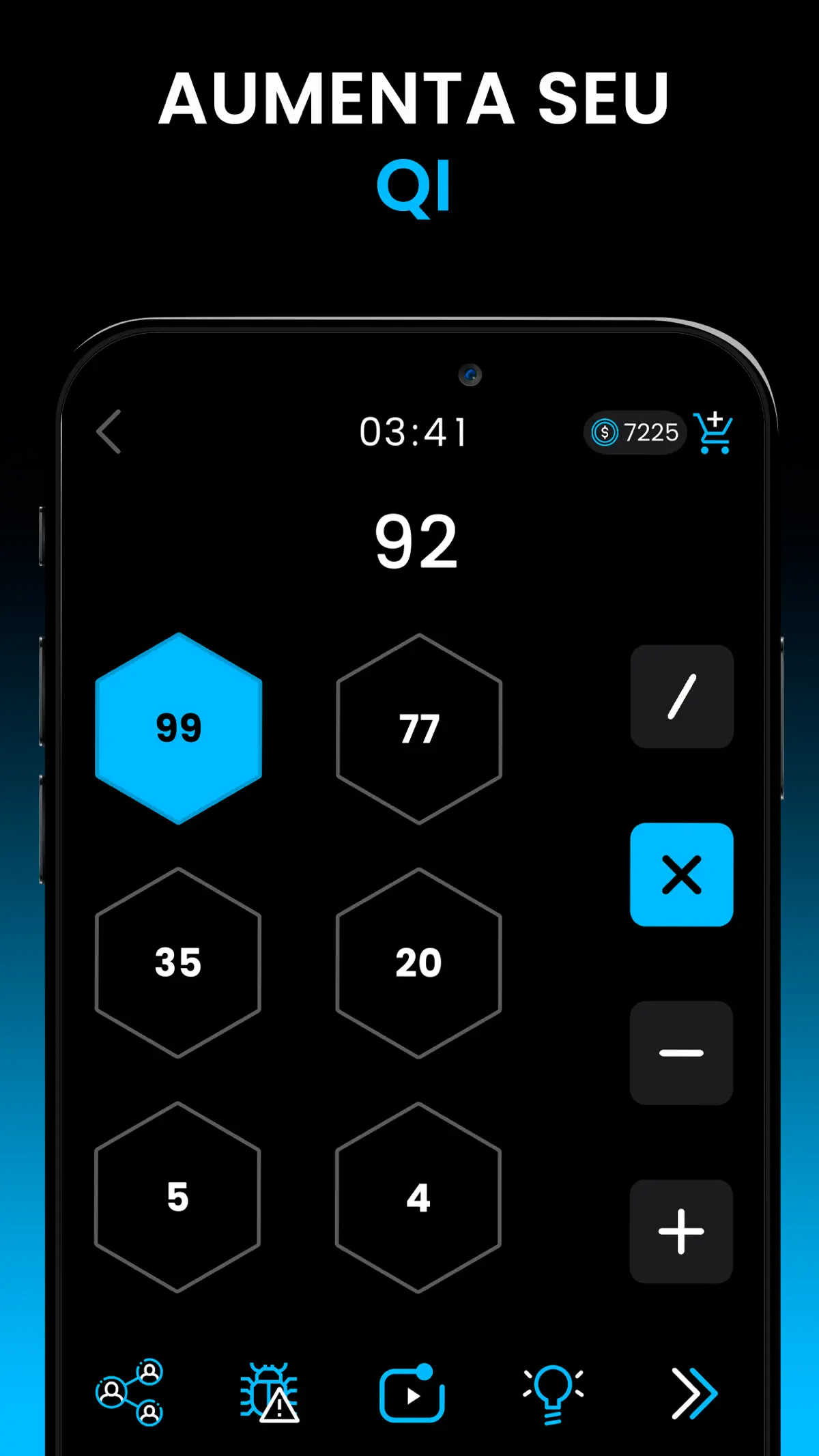 Math Master Mathcross IQ TEST