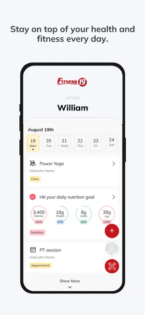 Fitness19 Pittsburgh screenshot 2