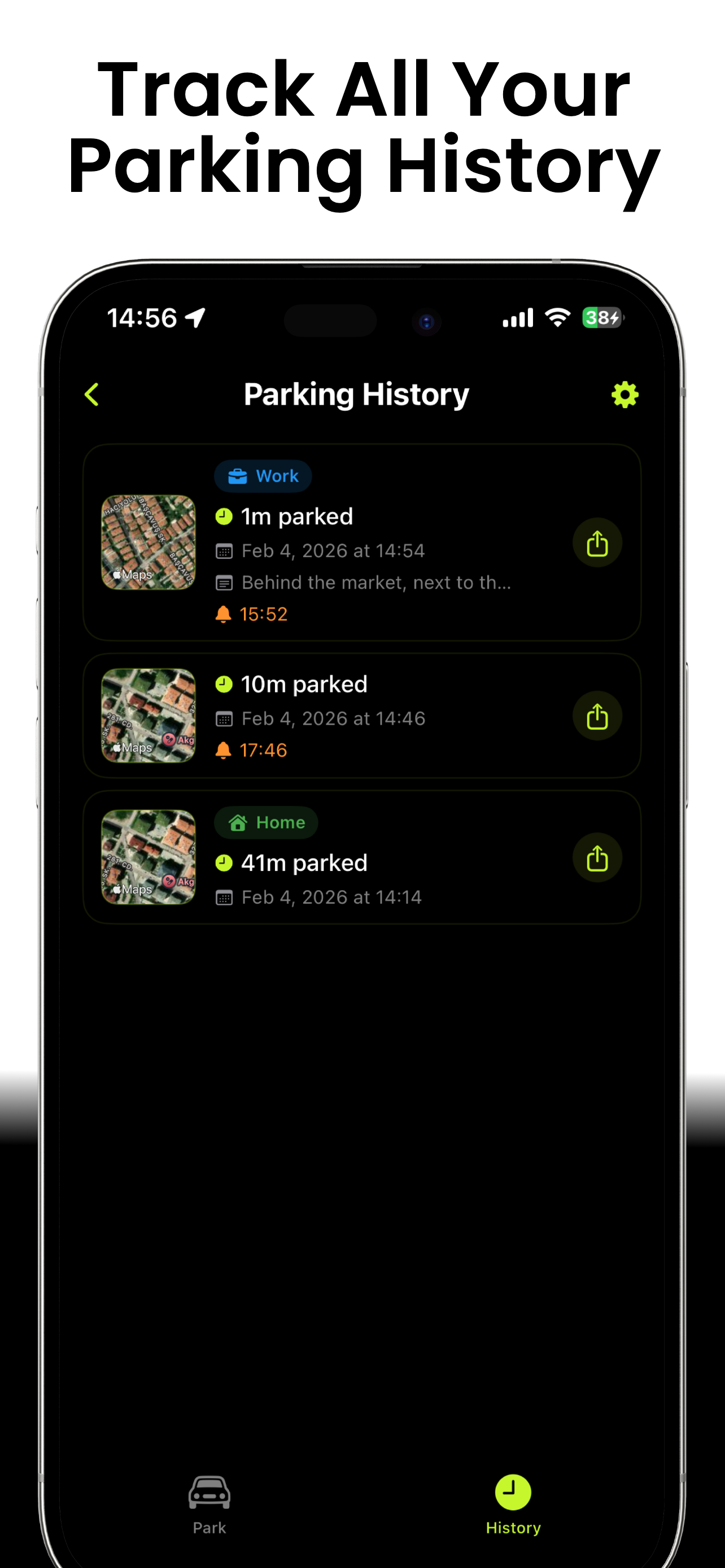 Parked Here - Find My Car