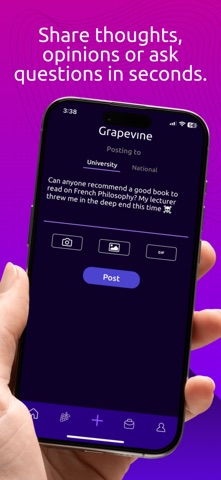 Grapevine Uni screenshot