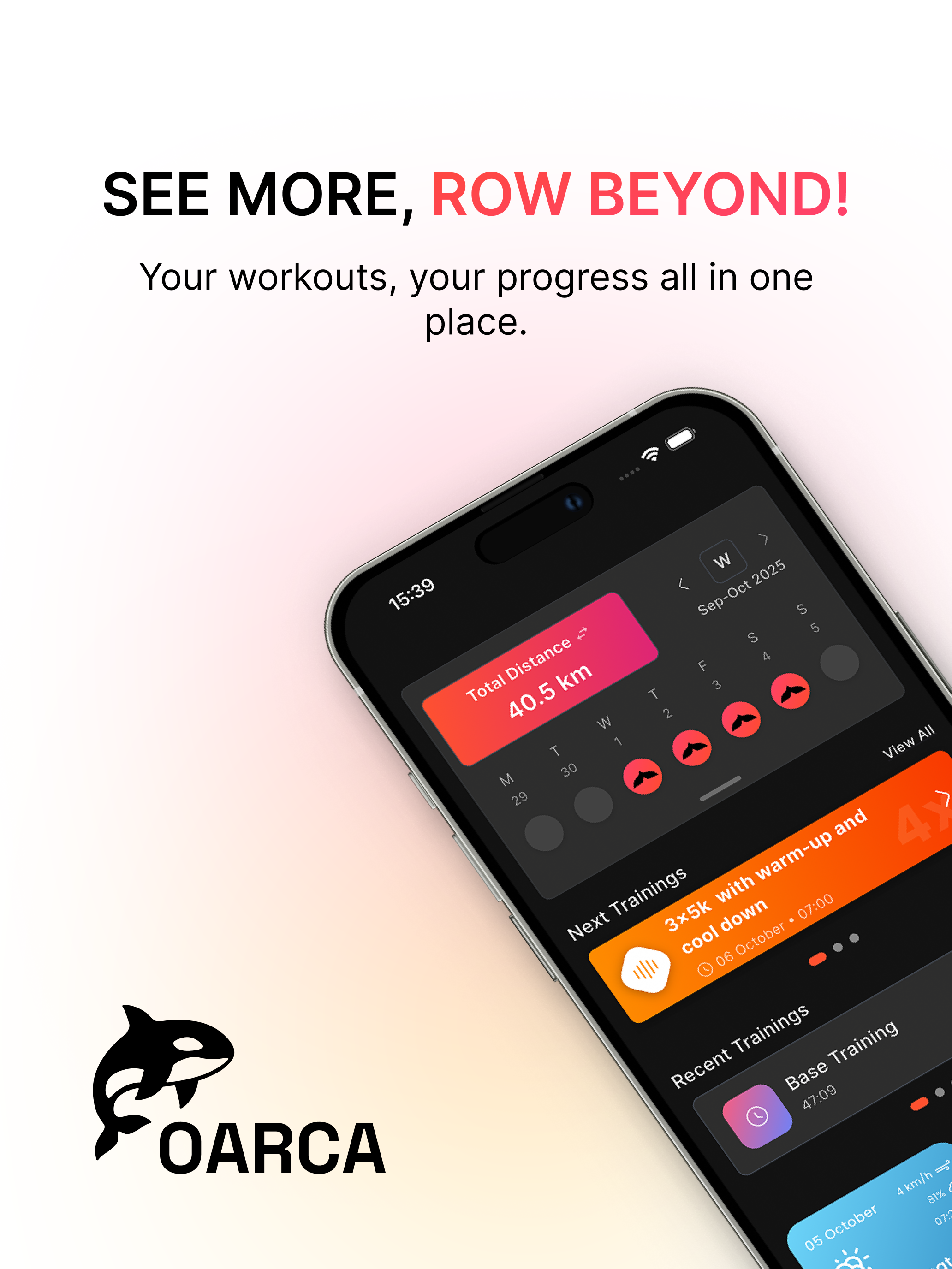 Oarca: Rowing App