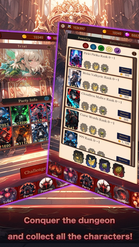 #3. Idle RPG Night Raid Dungeon (iOS) 由: Ryoma Shinzato