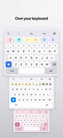 Clink: Custom Keyboards screenshot 1