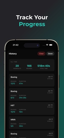 Boxing Timer - Round Trainer Screenshot 5 of 5