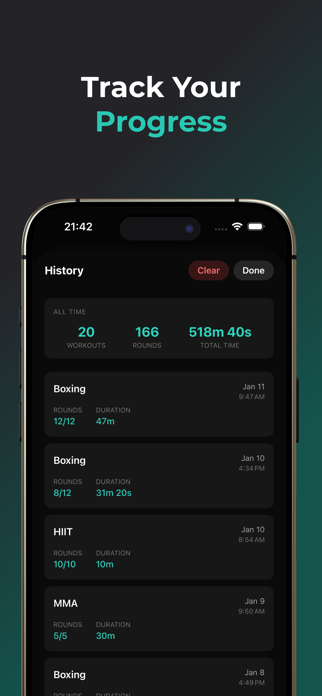Boxing Timer - Round Trainer Screenshot 5 of 5