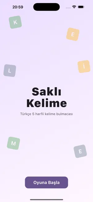 Saklı Kelime screenshot 1
