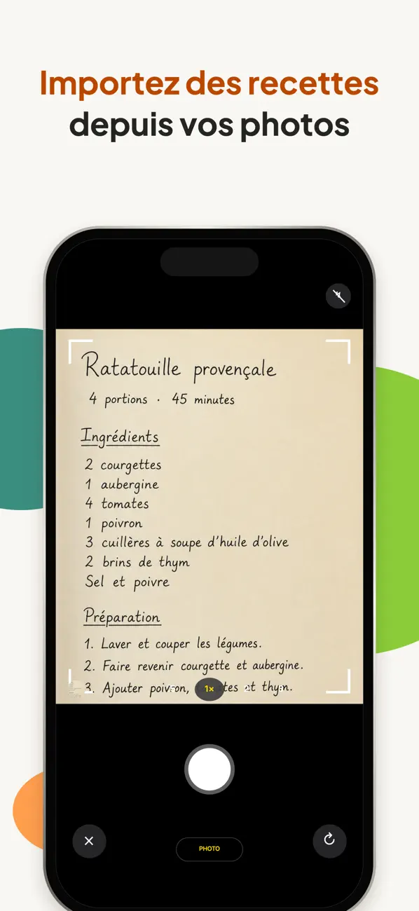 Screenshot #3 pour CookClip: Recipe Manager