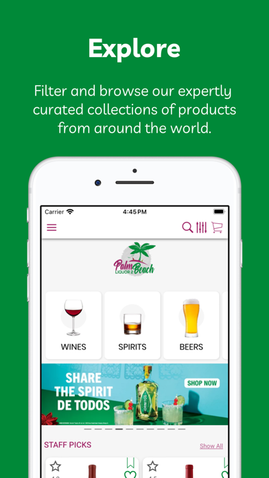 PALM BEACH LIQUOR 2 app screenshot