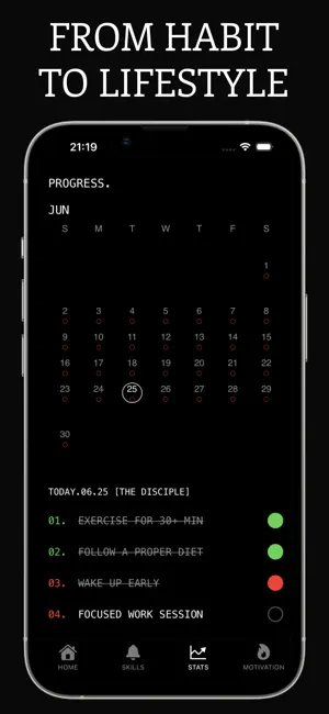Xhard : discipline with habits screenshot 3