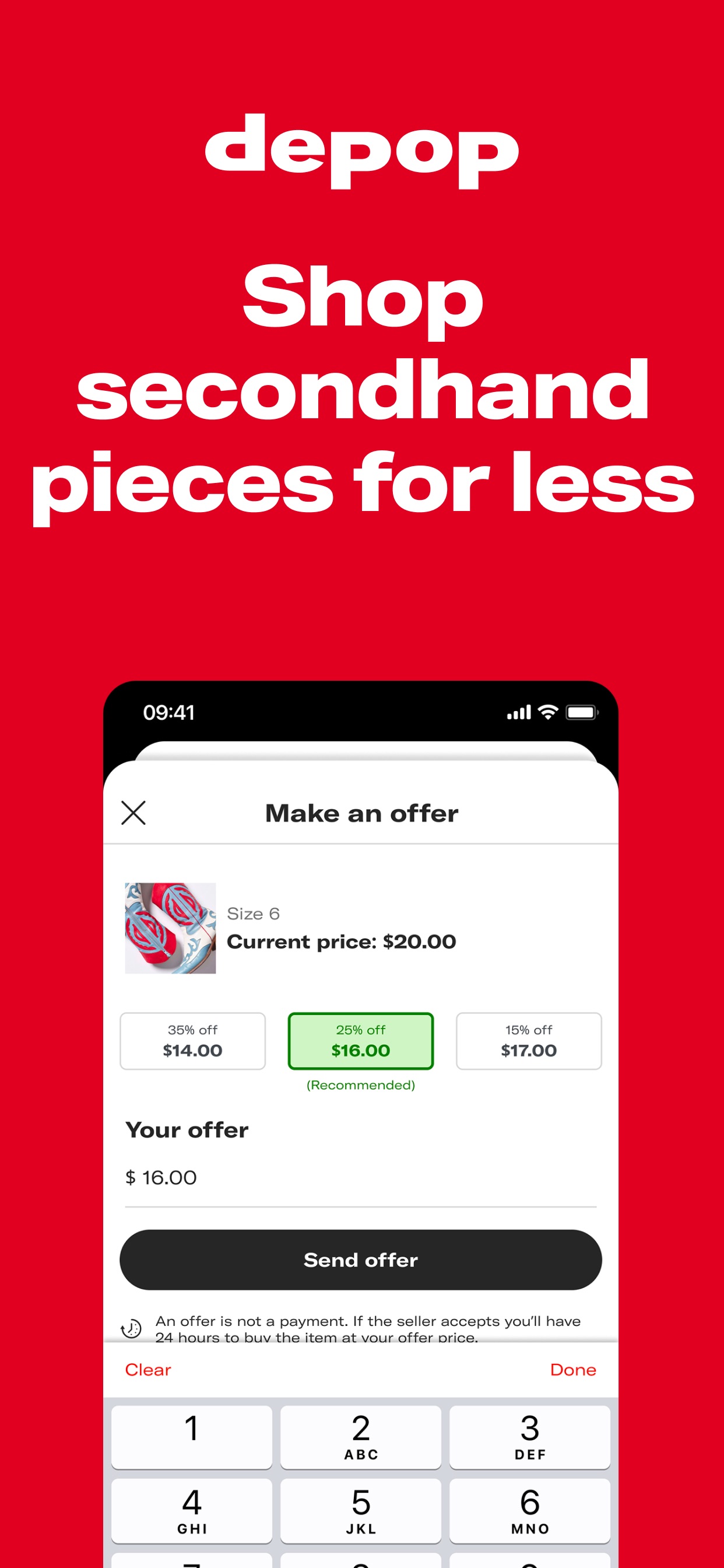 Depop - Buy & Sell Clothes screenshot 6