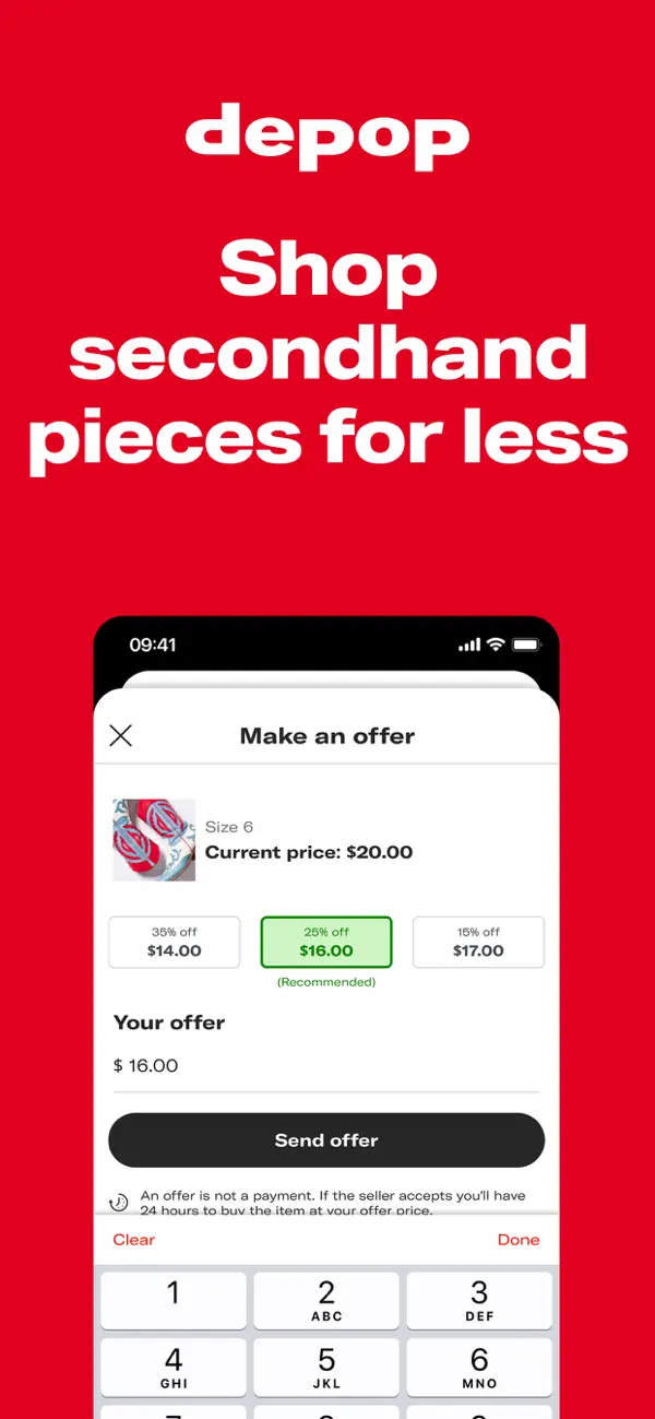 Depop - Buy & Sell Clothes screenshot 6