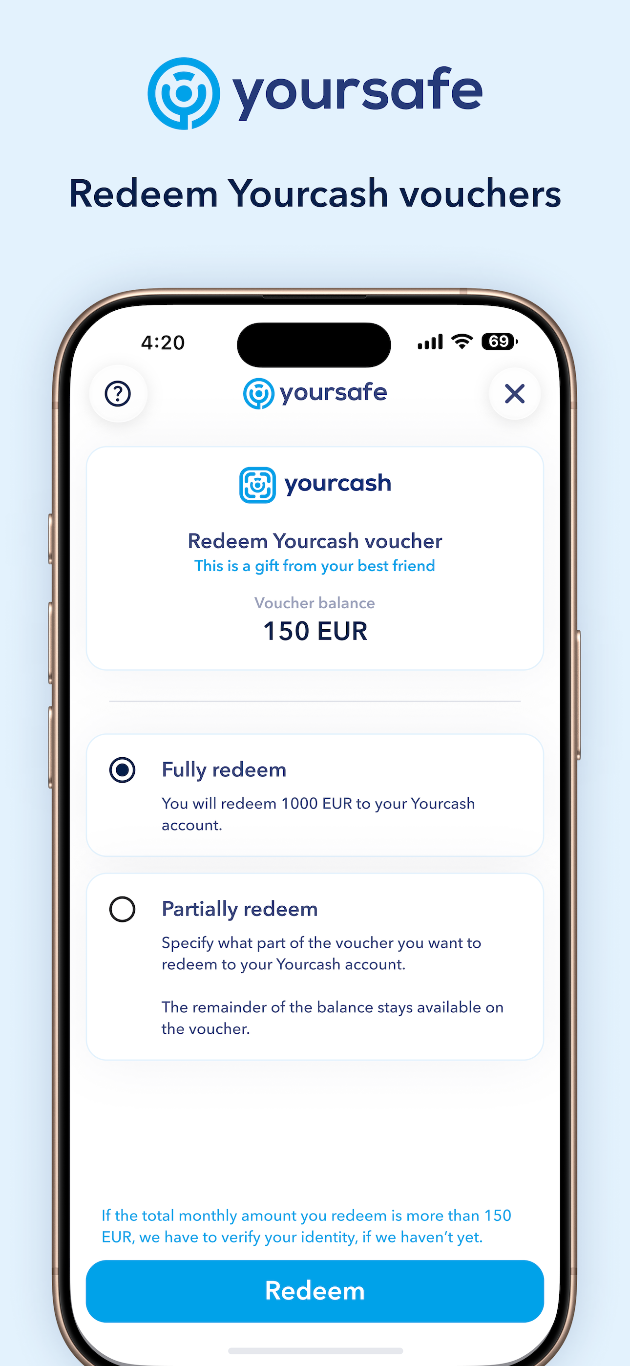 Yoursafe screenshot 5