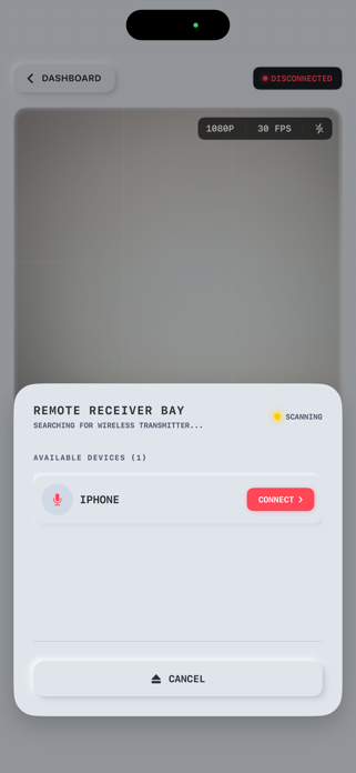 WirelessMic - Video & Audio Screenshot 8 of 10
