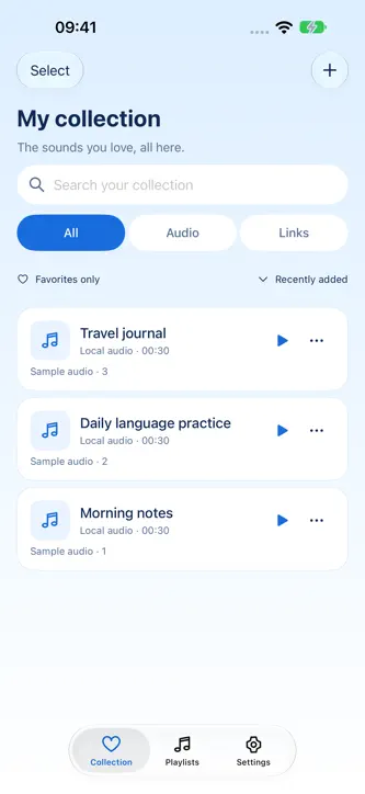 Audimori screenshot 1