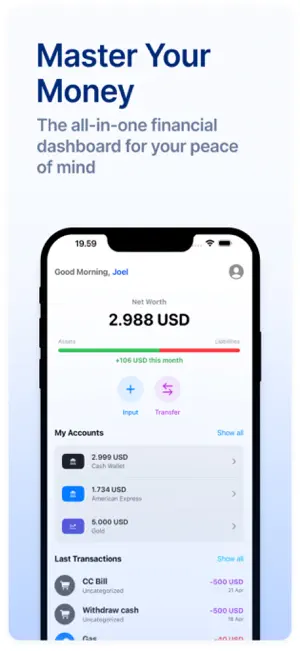 PocketFlow: Expense Tracker screenshot 1