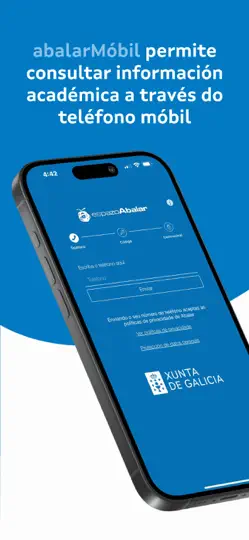 Captura de pantalla de AbalarMóbil en iPhone 1