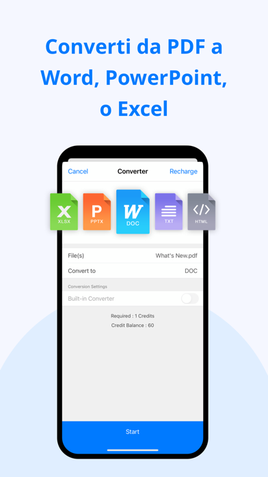 PDF Reader - Editor & Lettore screenshot 6