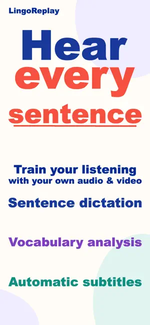LingoReplay: Listening Trainer screenshot 1