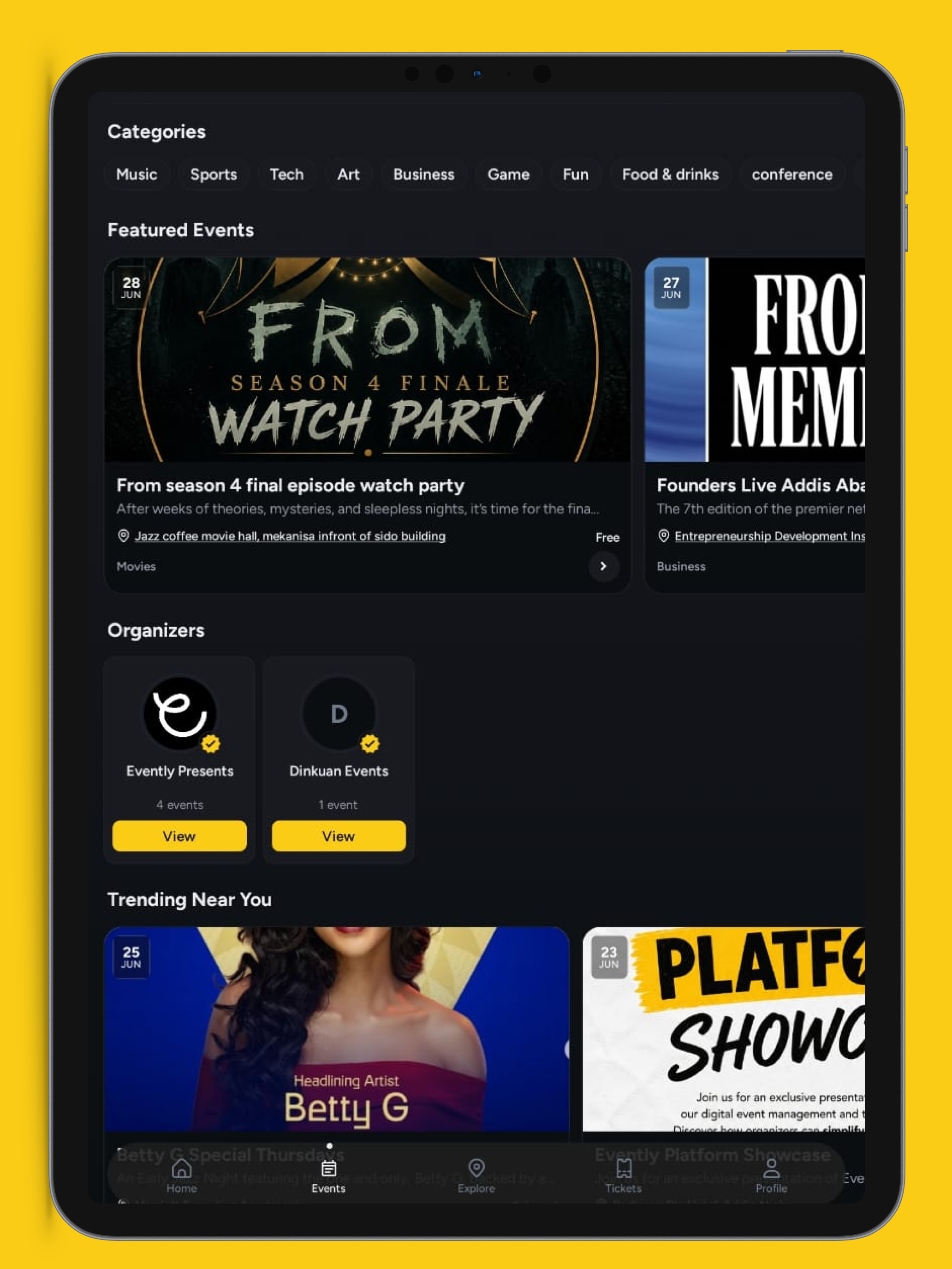 Evently - Spot screenshot 15