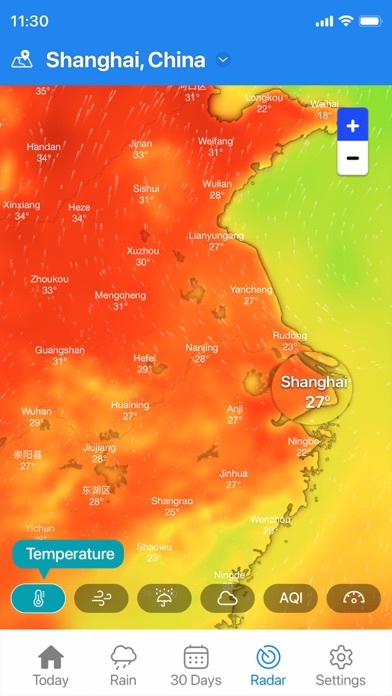 気象: の天気予報のスクリーンショット - 5