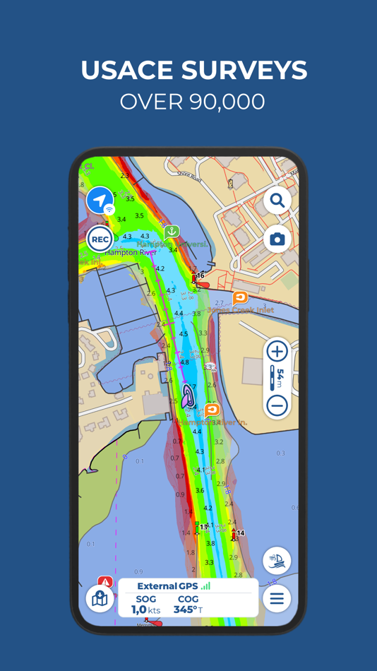 #3. Aqua Map Boating (iOS) Podle: GEC s.r.l.