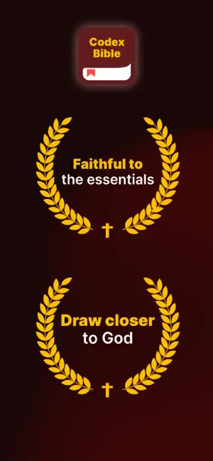 Codex Bible: KJV Offline Study screenshot 1