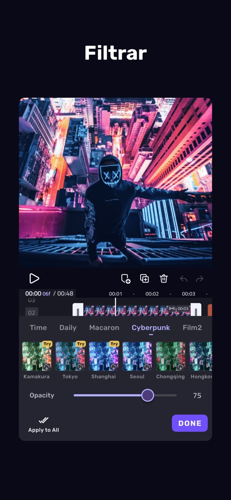 VivaCut - AI Video Editor - Artistic Filter Library