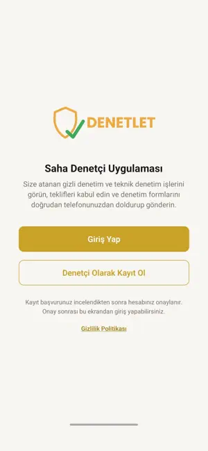 Denetlet: Saha Denetçi screenshot 1