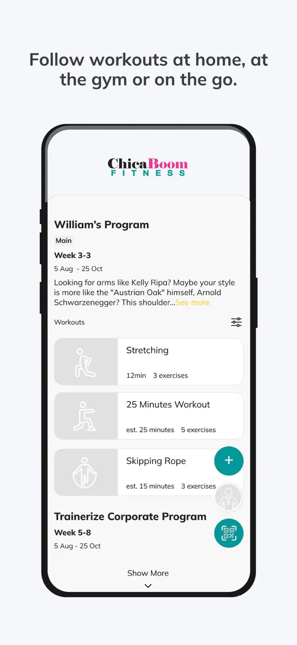 Screenshot #3 pour ChicaBoom Fitness
