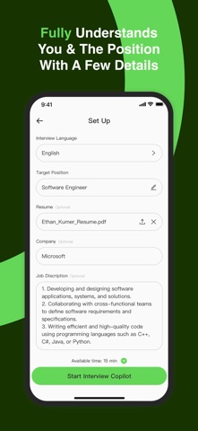 JobJump: Job Interview Copilot Screenshot 3 of 5