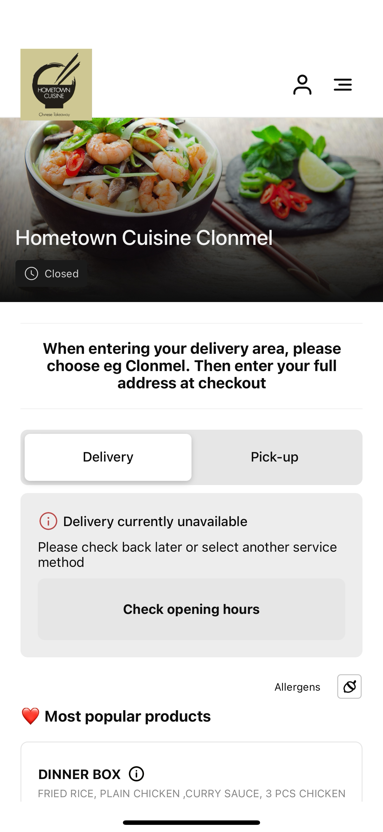 Hometown Cuisine Clonmel screenshot 3