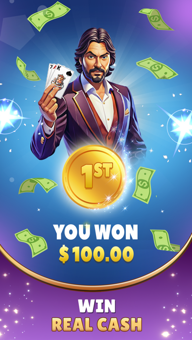 Blackjack 21: Win Real Money Screenshot