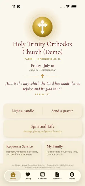 Parish Operations Platform screenshot 1