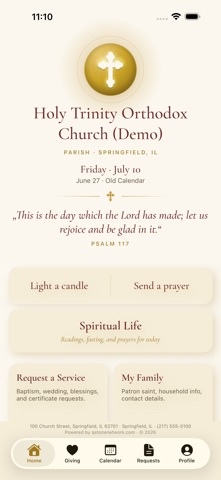 Parish Operations Platform Screenshot 1 of 4
