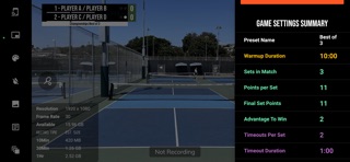 BT Pickleball Camera screenshot