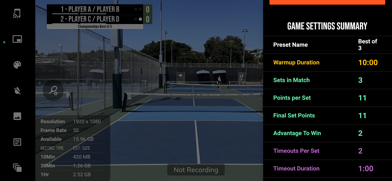 BT Pickleball Camera Screenshot 7 of 10