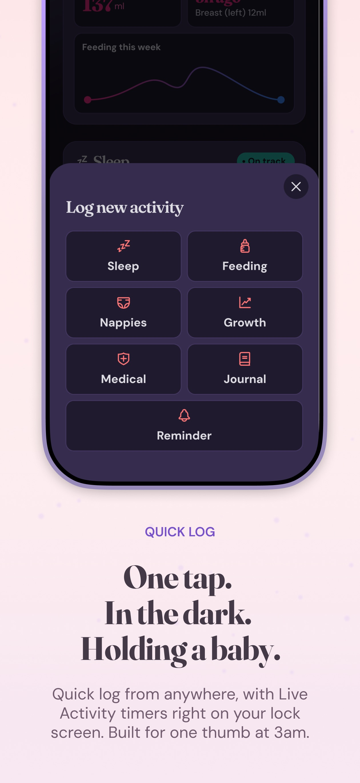 Naluna: Baby Tracker & Guide screenshot 4