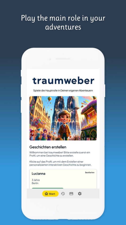traumweber - bed time stories - 1.4 - (iOS)