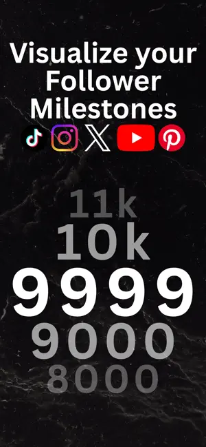 FollowerCount - Social Tracker screenshot 1