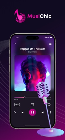 MusiChic-Offline Music Player iPhone screenshot 3